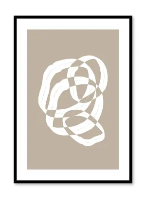 Checkered Circles, Poster