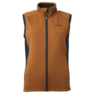 Chevalier Women&#x27;s Lenzie Fleece Vest Orange/Brown | Buy Chevalier Women&#x27;s Lenzie Fleece Vest Orange/Brown here | Outnorth