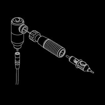 Cheyenne Hawk Grip Sleeve — 22mm Black