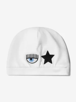 Chiara Ferragni Baby Girs Cotton Eyestar Hat