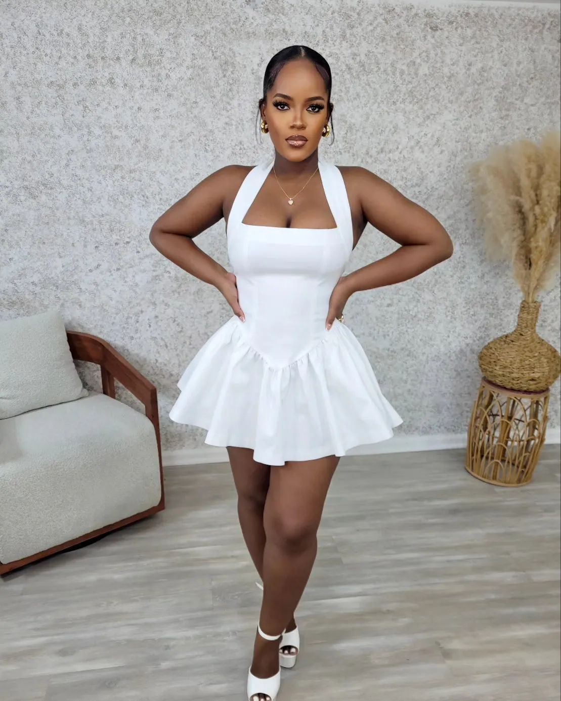 Chic Charm Mini Dress