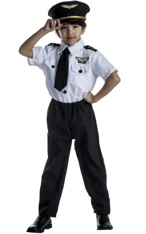 Child Pilot Set Costume