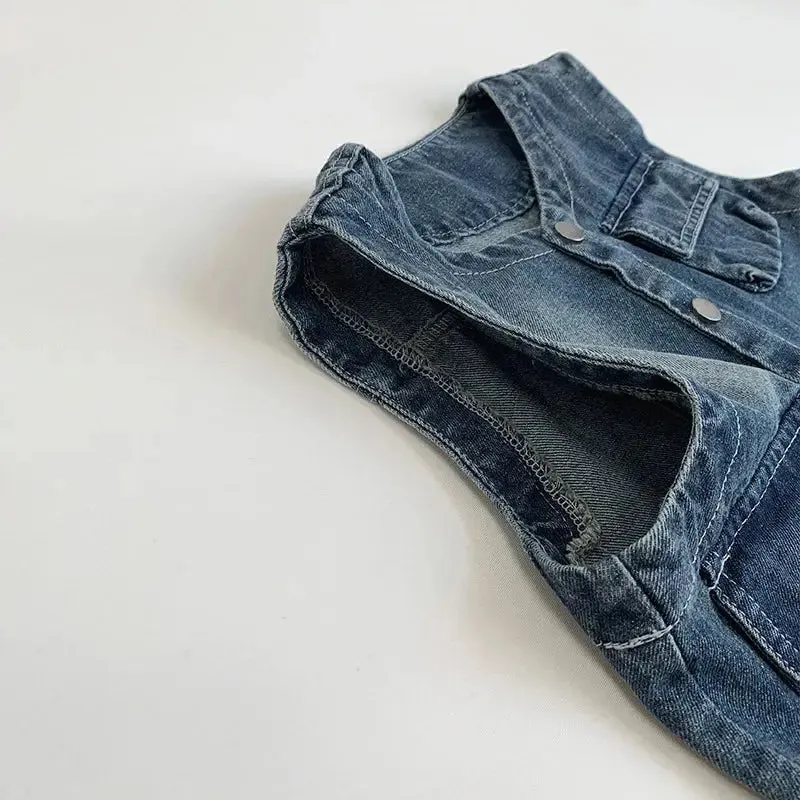 Children's Vintage Denim Vest