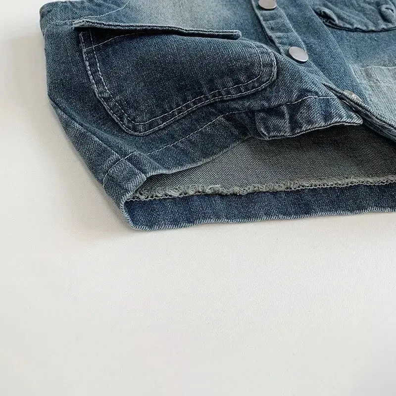 Children's Vintage Denim Vest