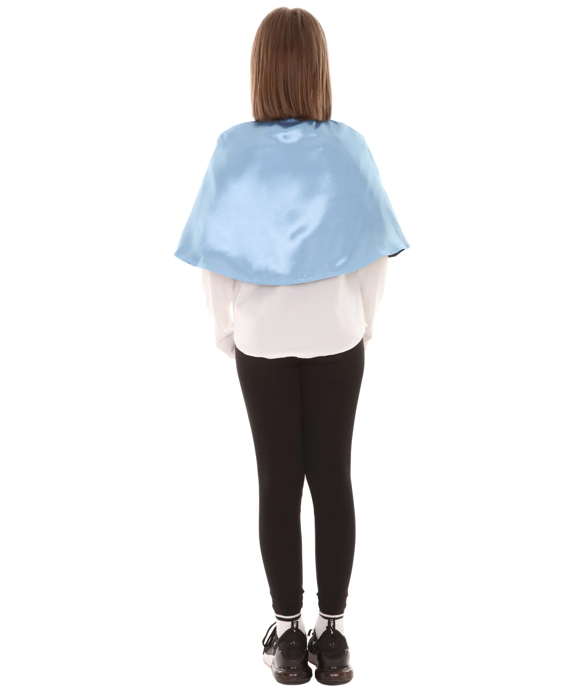 Child's Vampire Cape Costume | Blue & Black Halloween Costume