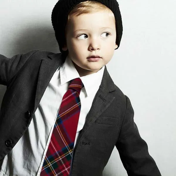 Chisholm Modern Tartan Child's Neck Tie