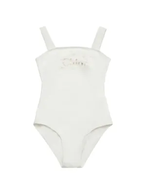 Chloé   Logo Lycra swimsuit 