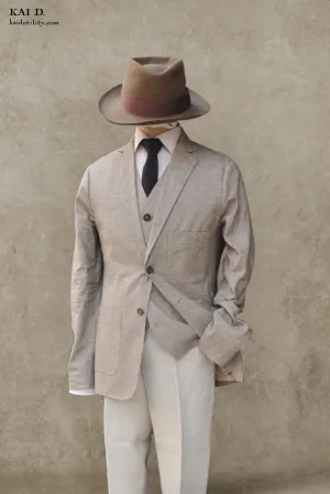 Chris Two Button Blazer - Beach - M