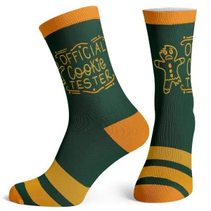 Christmas Official Cookie Tester Socks