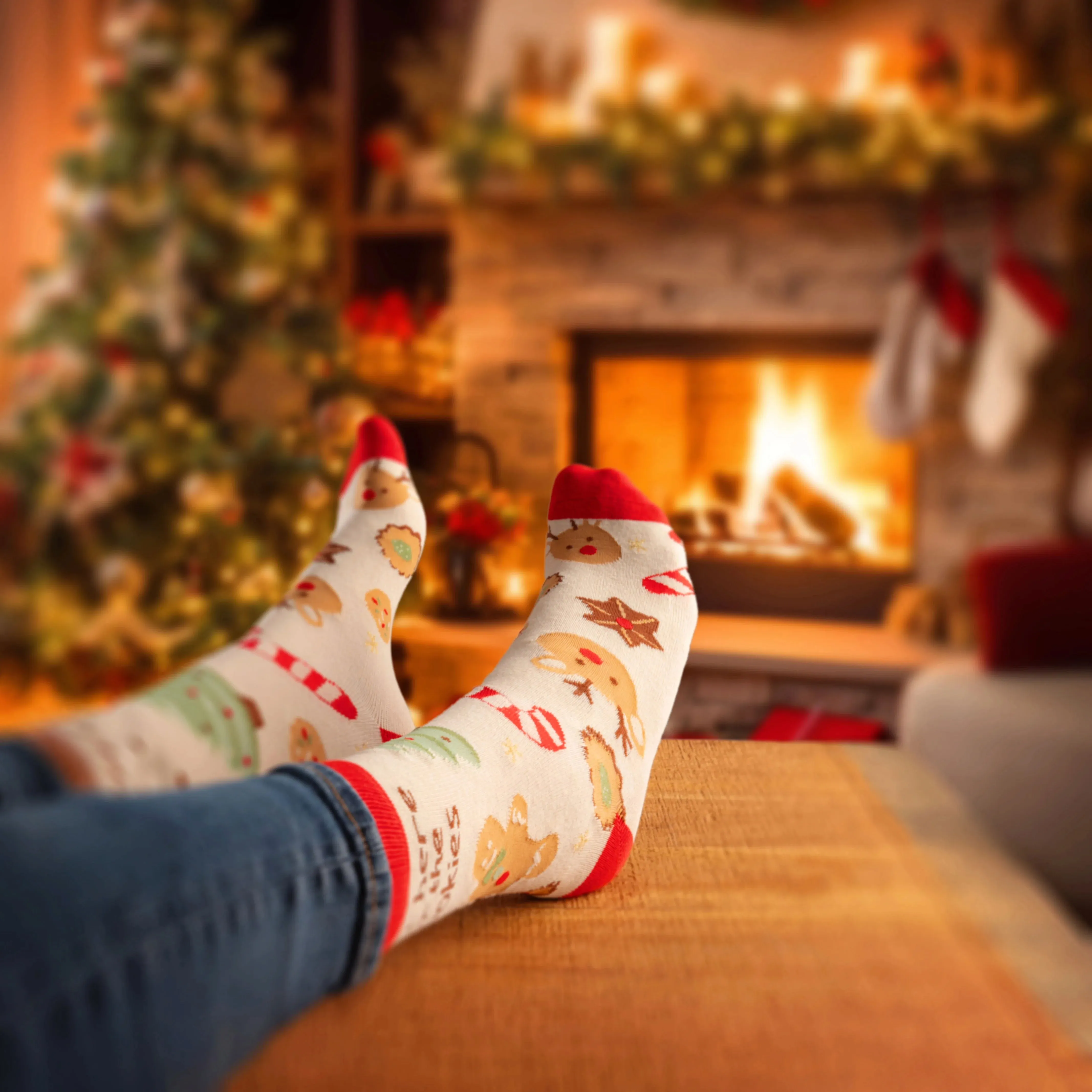 Christmas Socks | Mistletoe