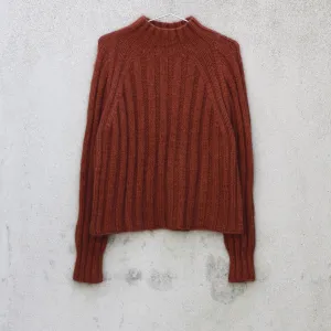 Chunky Rib Sweater Knit Pattern