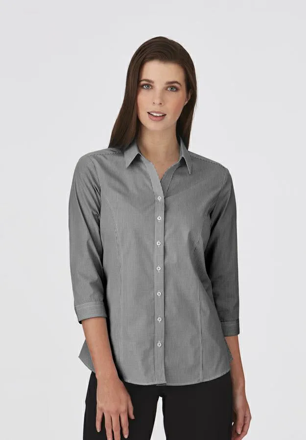 City Collection 2444 Pippa Check 3/4 Sleeve