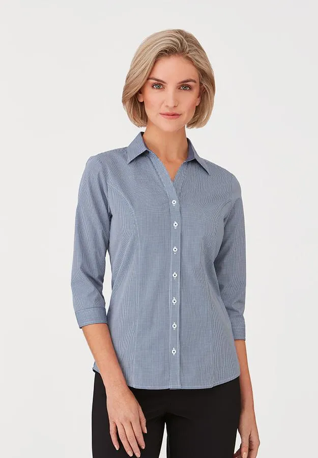 City Collection 2444 Pippa Check 3/4 Sleeve