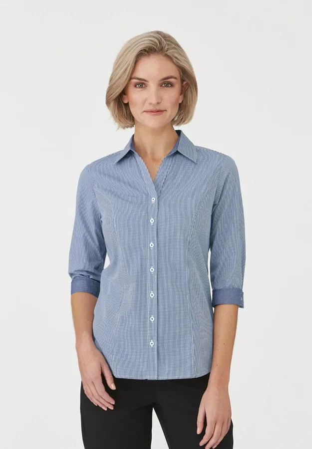 City Collection 2444 Pippa Check 3/4 Sleeve