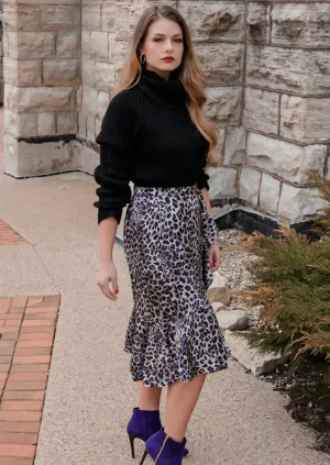 Claire Black Turtleneck Sweater