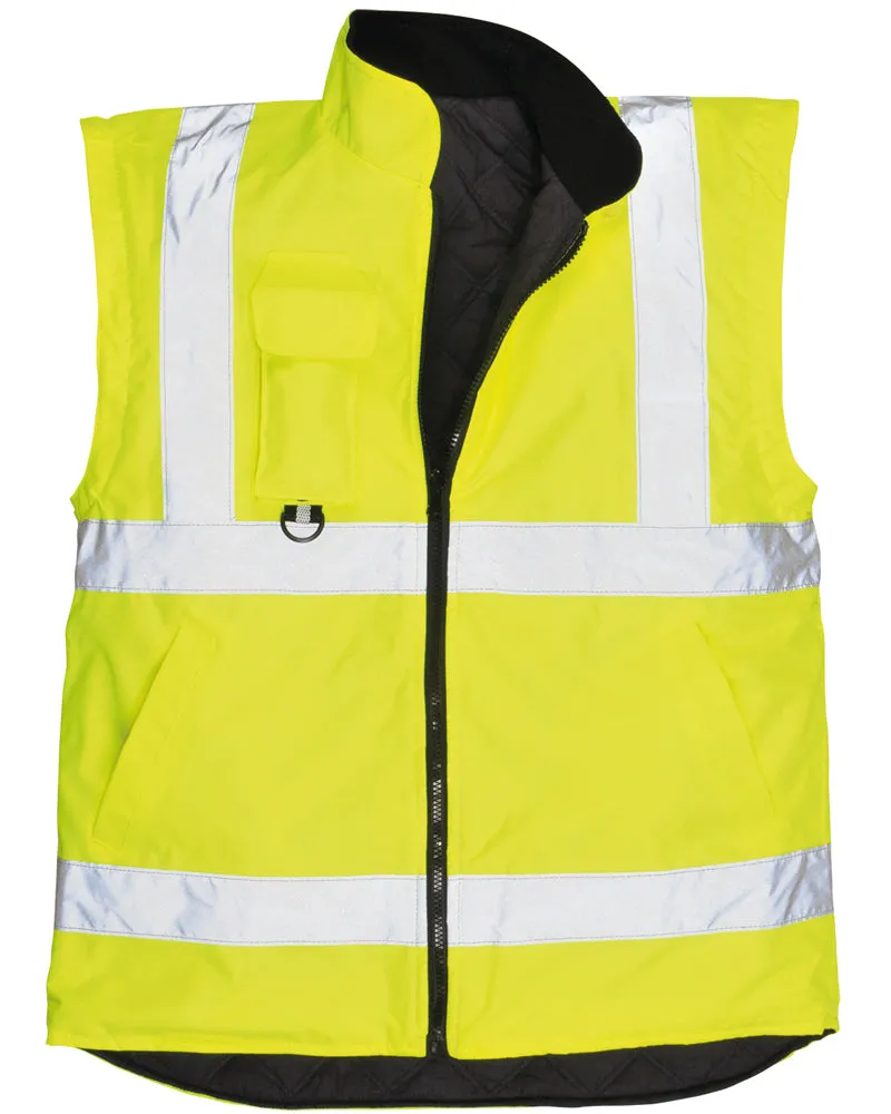 Class 3 Portwest Yellow Hi-Vis 7-in-1 Traffic Jacket