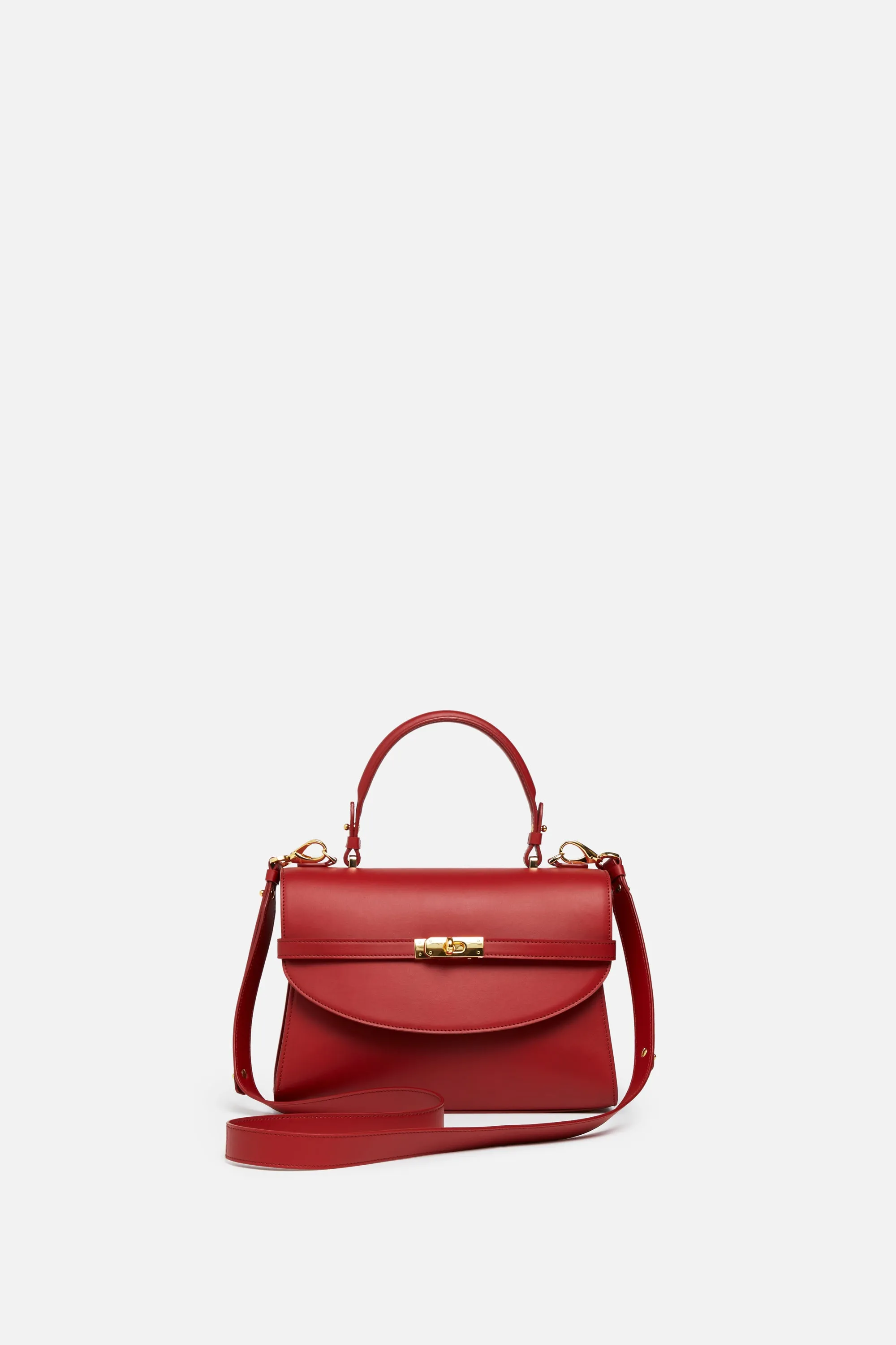 Classic New Yorker Bag in Greenwich Mandarin Orange - Gold Hardware - WAITLIST