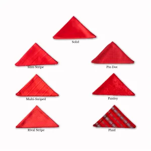 Classic Pocket Square - Carnelian