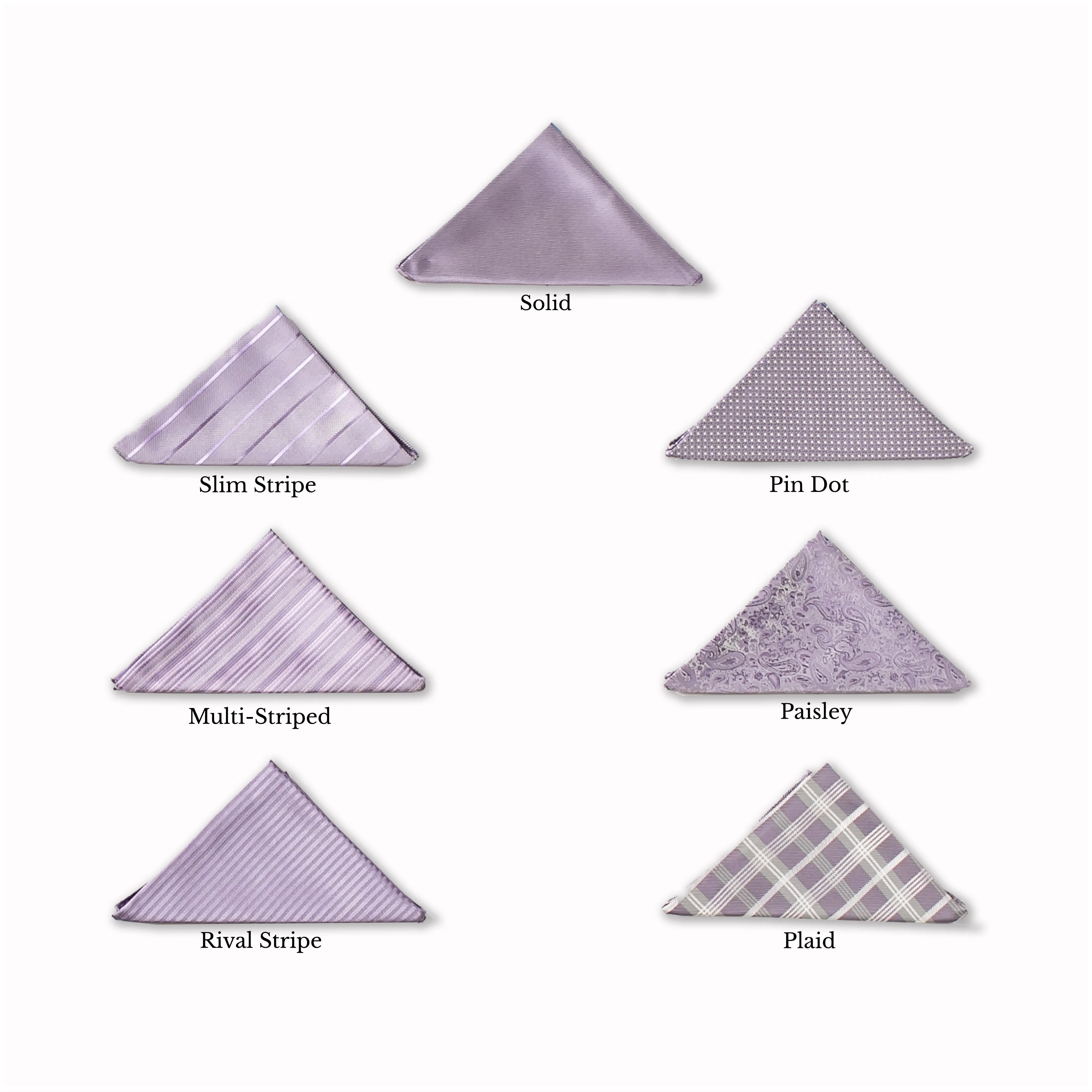 Classic Pocket Square - Lavender