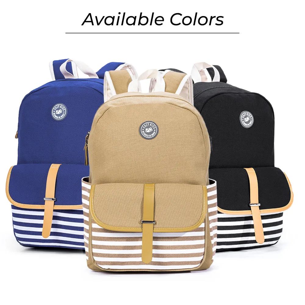 Classic School Bag-Blue