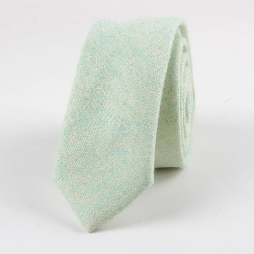 Classy Solid Wool Tie