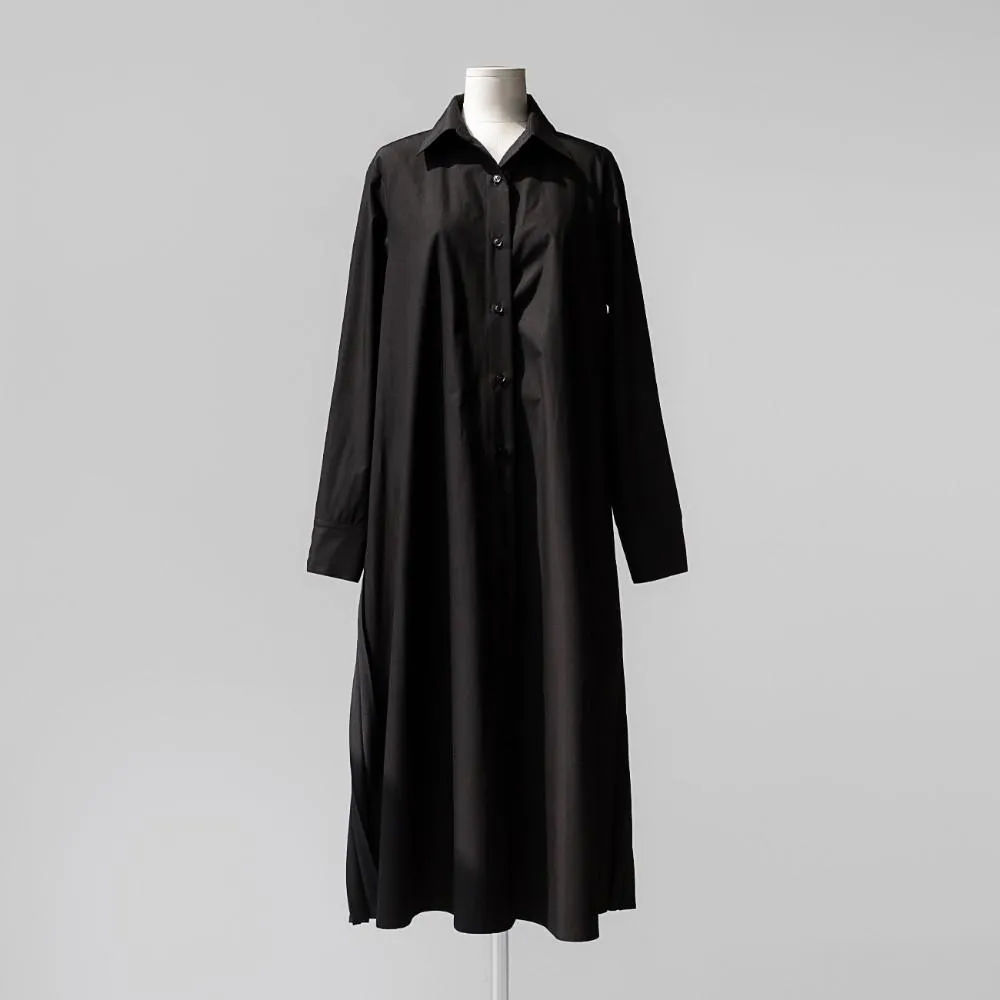 Classy Women Plus Sizes Pleated Long Shirt Dresses