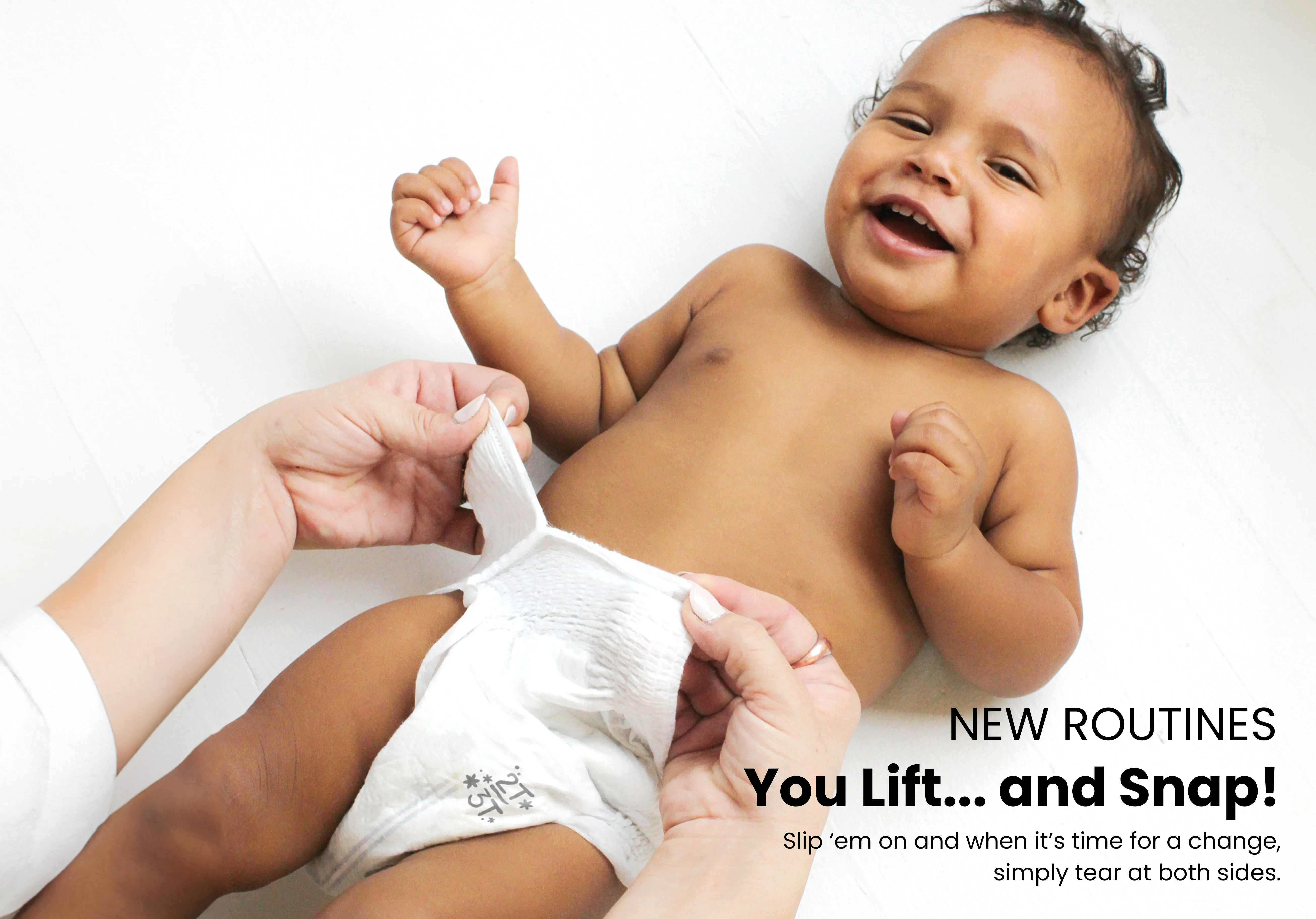Clear Dry™ Natural Disposable Diaper Pants