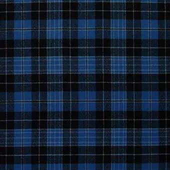 Clergy Blue Ancient Light Weight Tartan Shawl