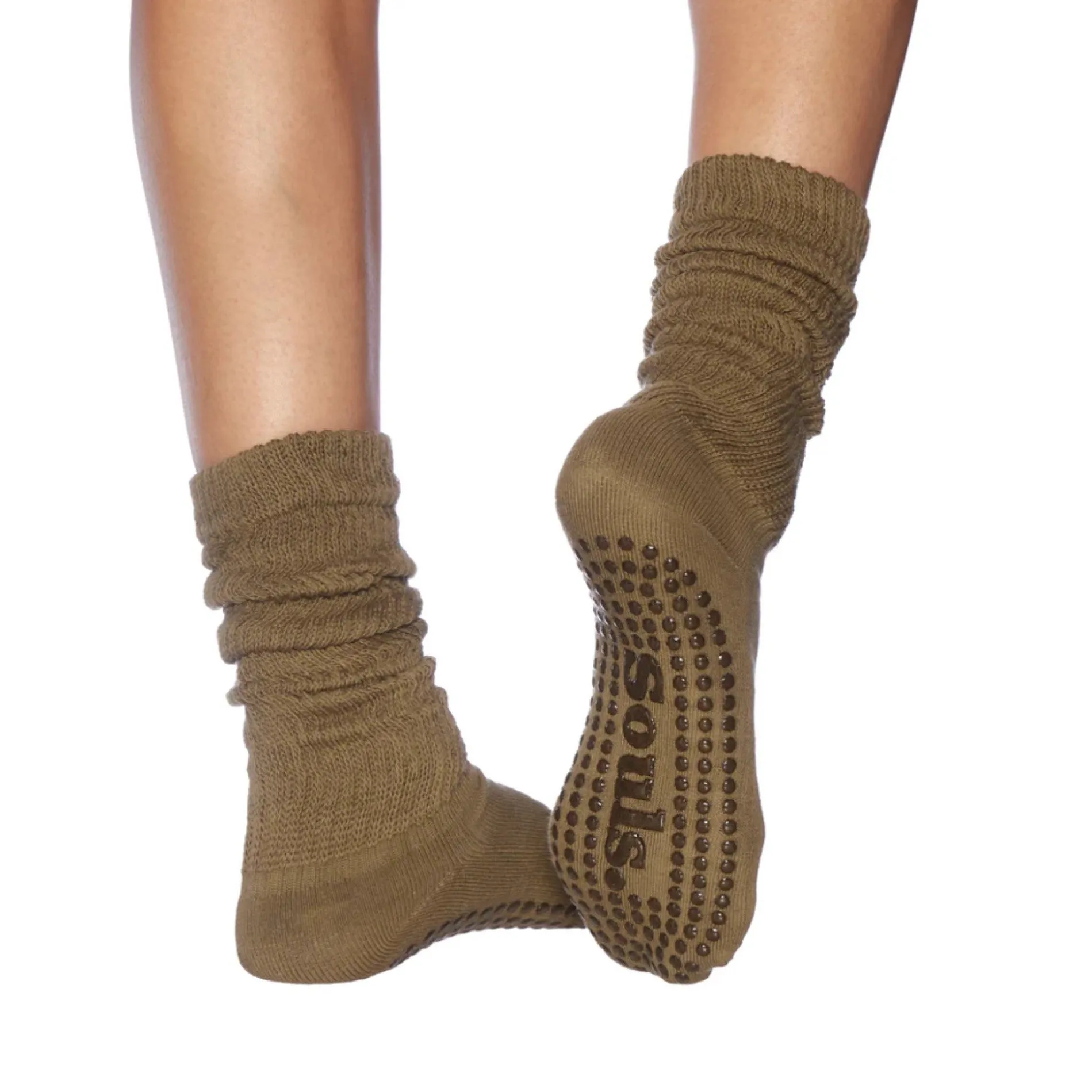 Cloud - Crew Grip Sock (Barre / Pilates)