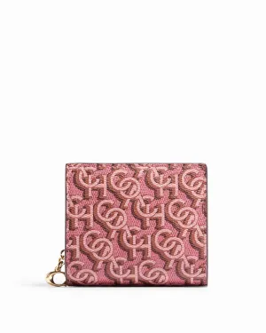 Coach Women's Snap Wallet With Coach Monogram Print