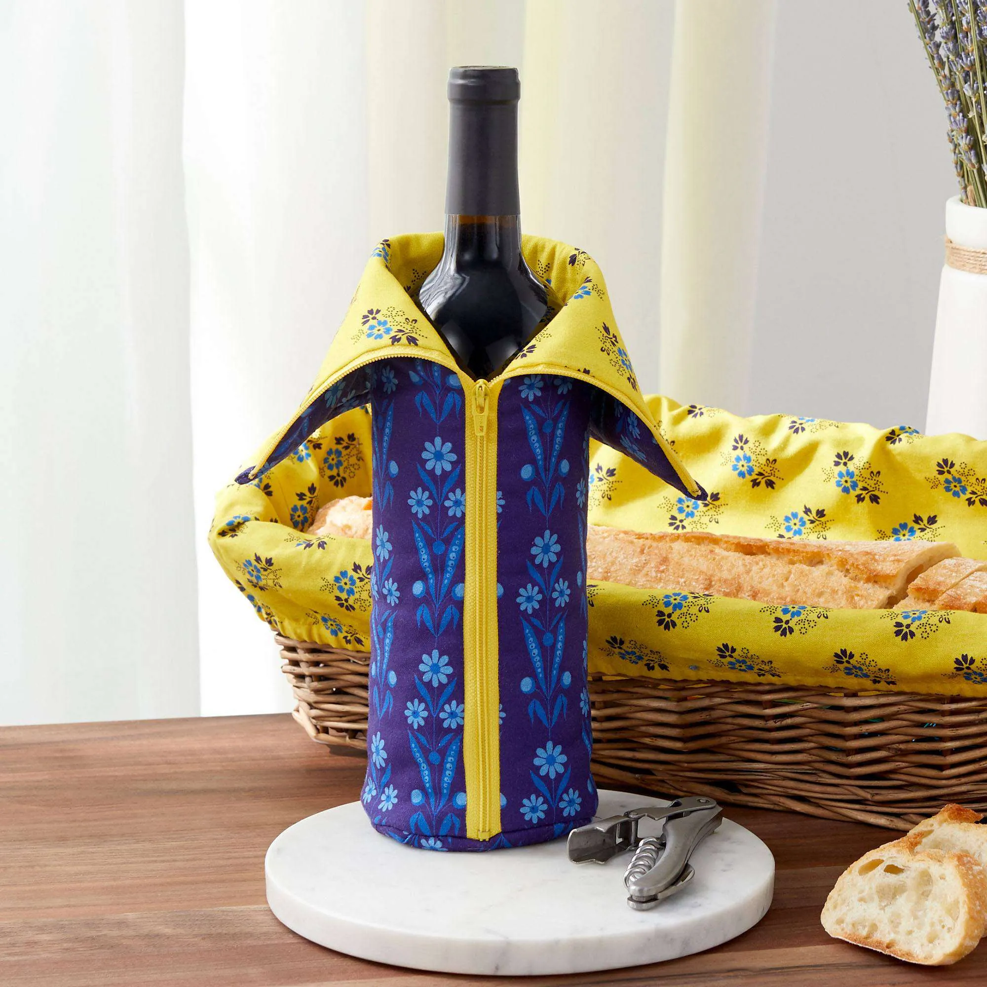 Coats & Clark Sewing French Country Wine Cozy