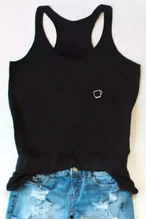 Coffee Icon Black Top