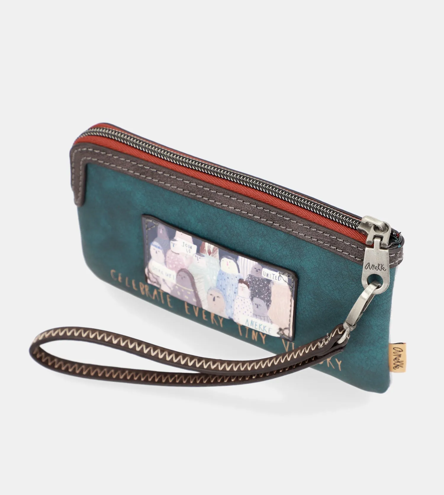 Coin purse with hand strap Voice