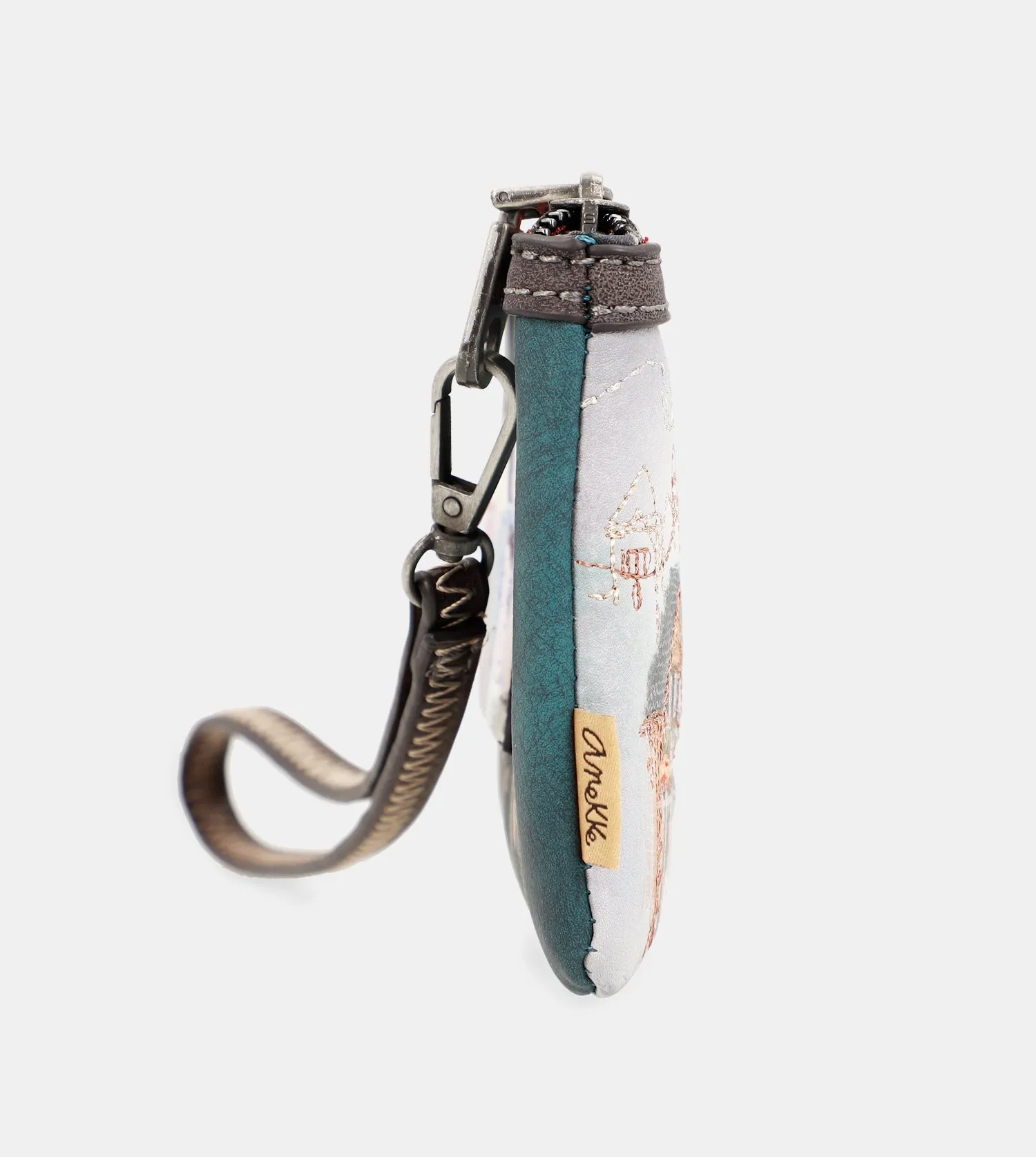 Coin purse with hand strap Voice