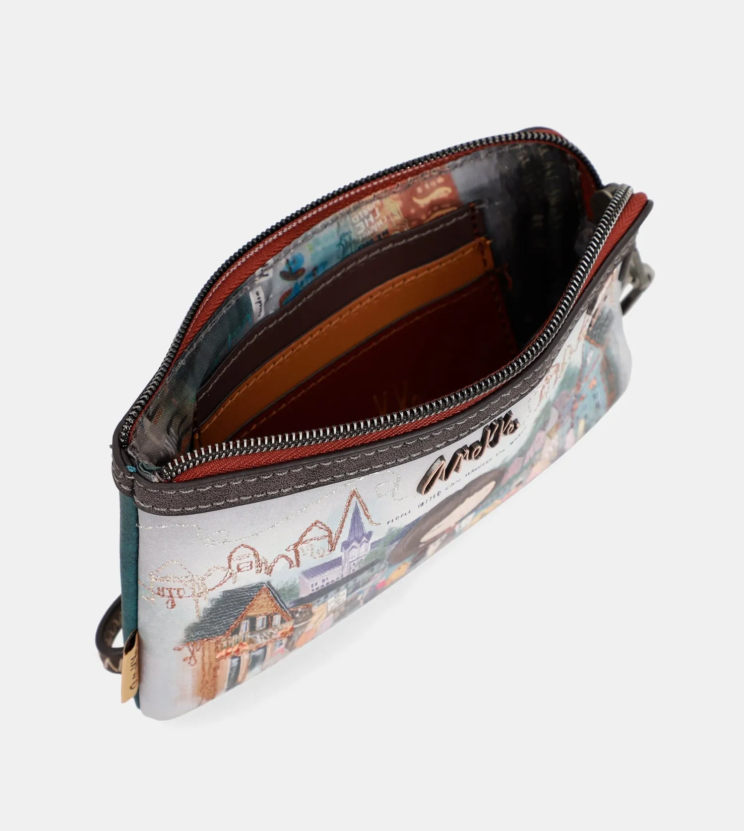 Coin purse with hand strap Voice