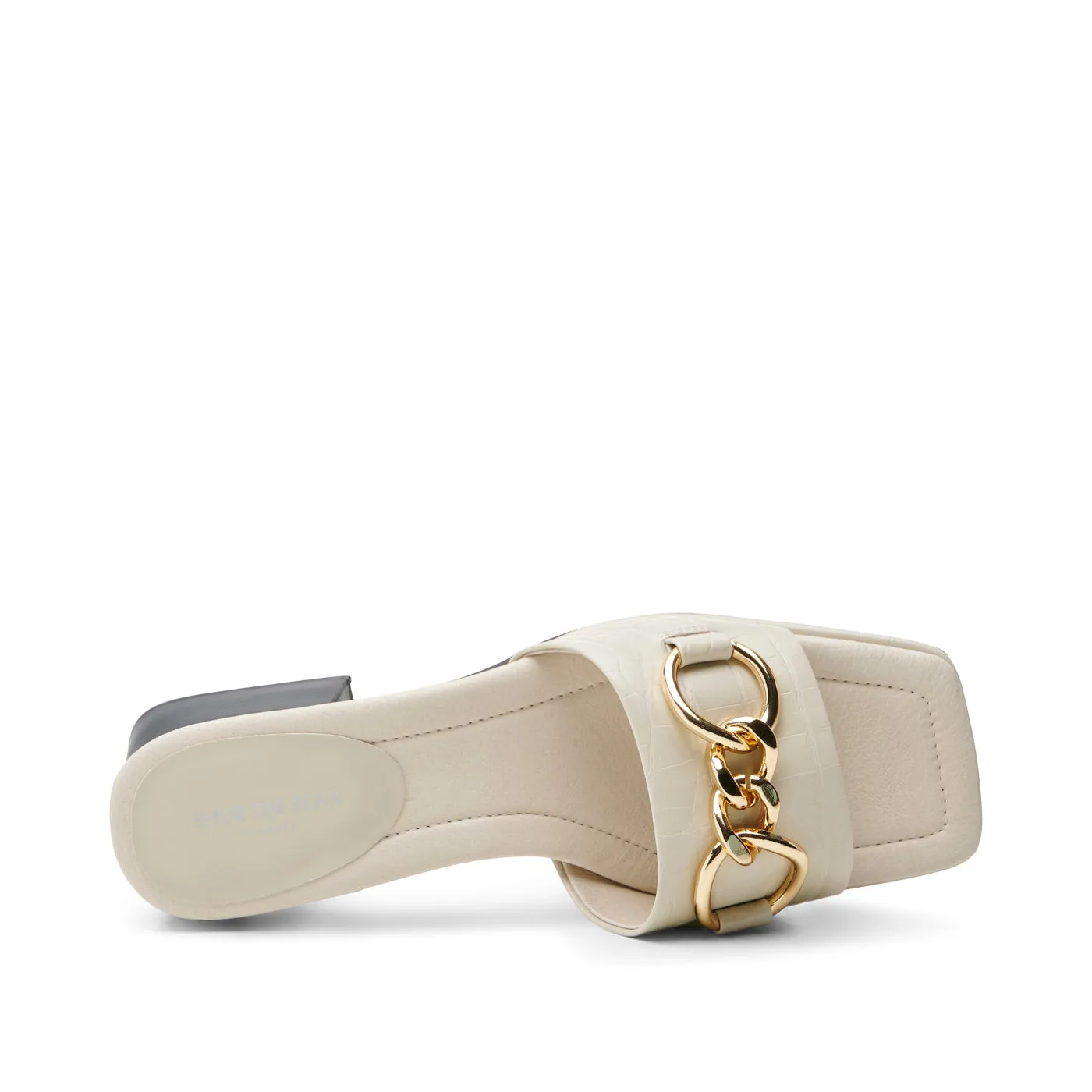 Colette mule læder - OFF WHITE
