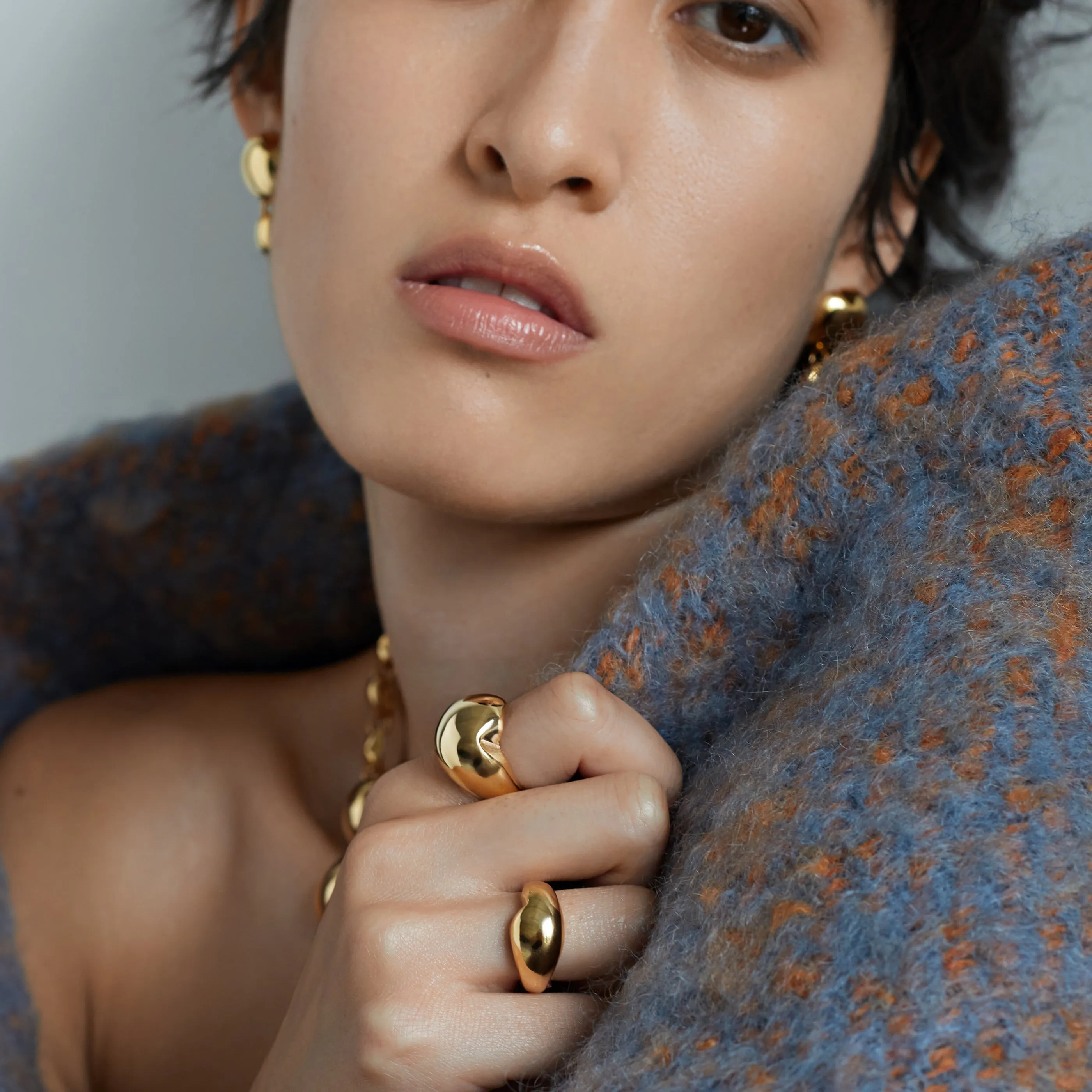 Colette Ring - Large - Gold