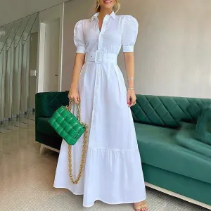 Collared Summer Brunch Dress - Culture Heaven Special