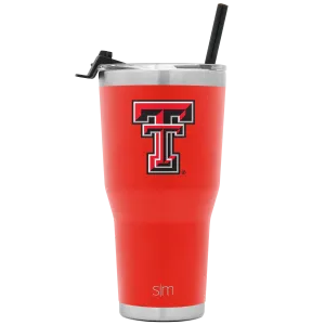 Collegiate Cruiser Tumbler with Flip Lid and Straw