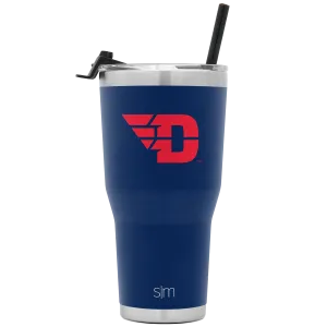 Collegiate Cruiser Tumbler with Flip Lid and Straw