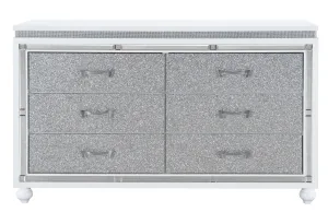 Collete White Dresser - Stylish Storage