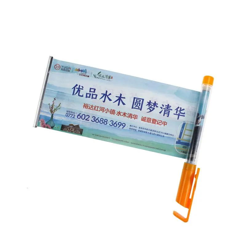 Colorful Clicker Gel Pen with Mobile Phone Holder