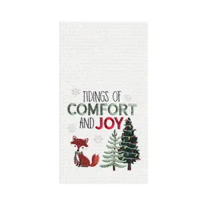 Comfort & Joy Fox Kitchen Towel