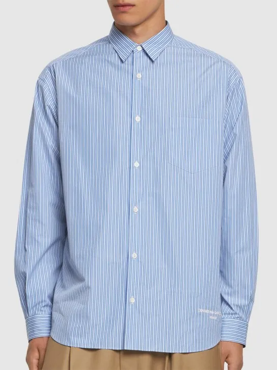 Comme des Garçons Homme   CDG Homme logo striped shirt 