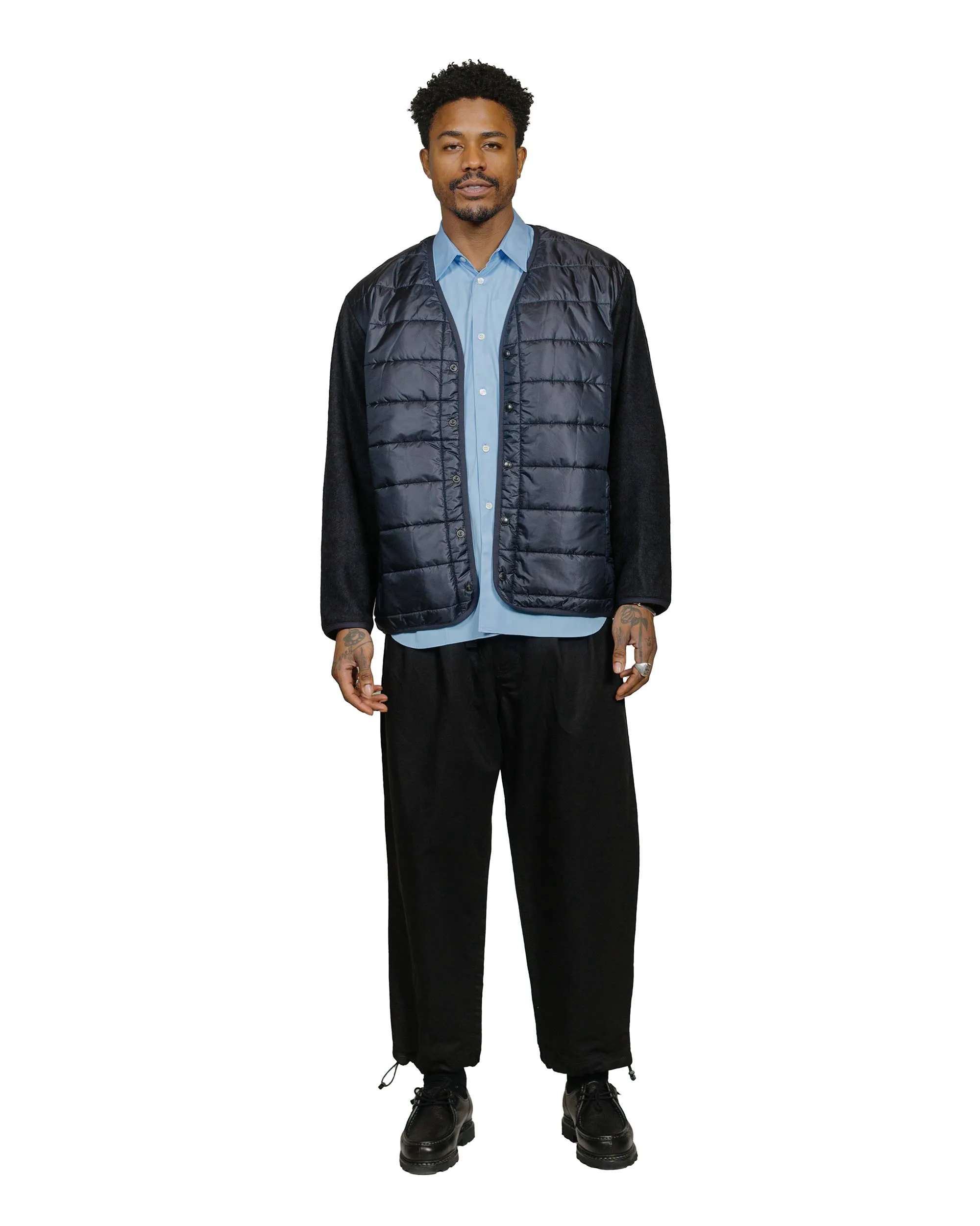 Comme des Garçons HOMME Padded Panel Jacket Navy