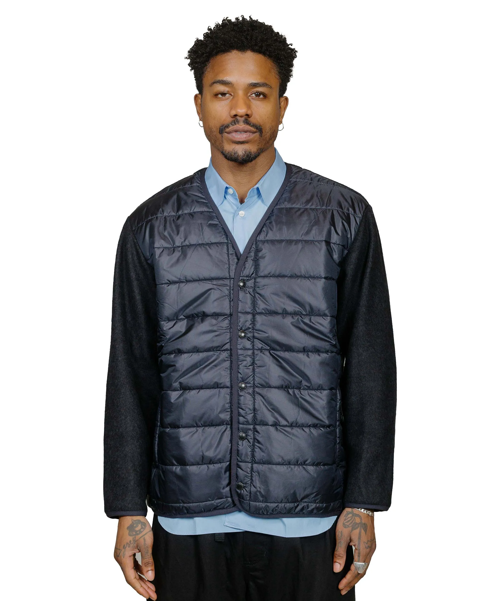 Comme des Garçons HOMME Padded Panel Jacket Navy