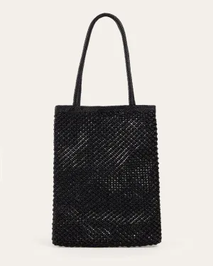 Como Tote Bag, Black Weave