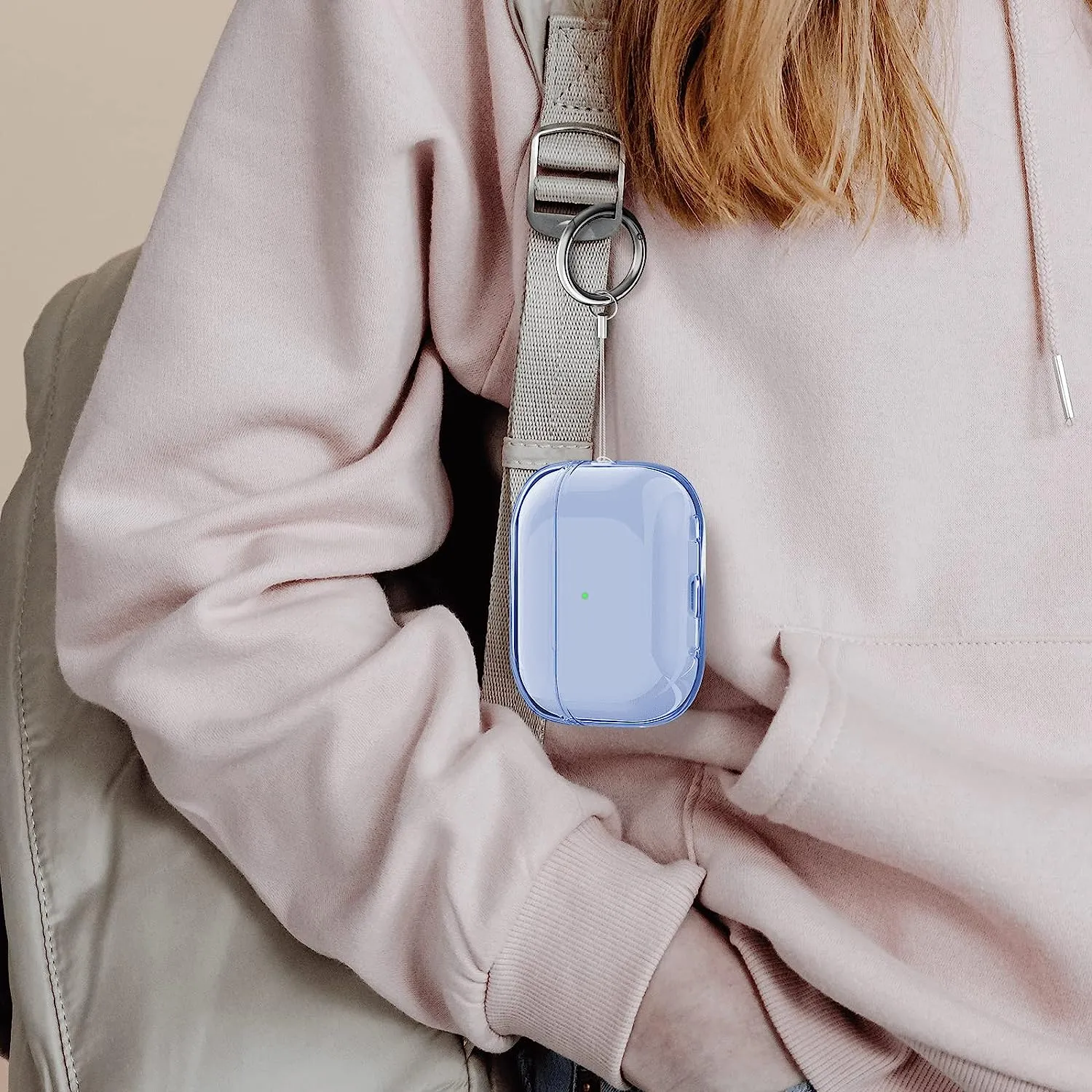 Compatible Airpods Pro2 Case-Clear Blue