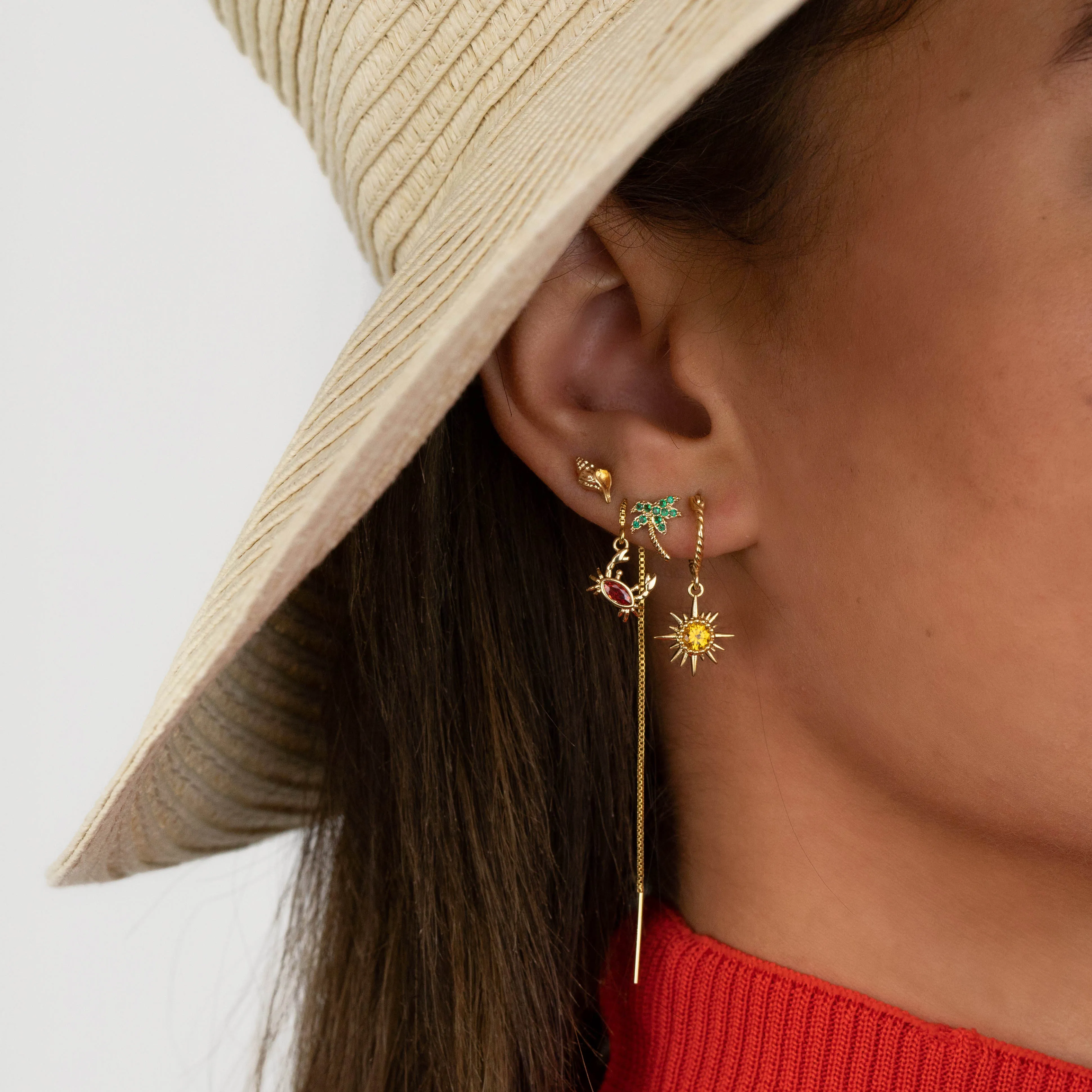 Conch Shell Stud