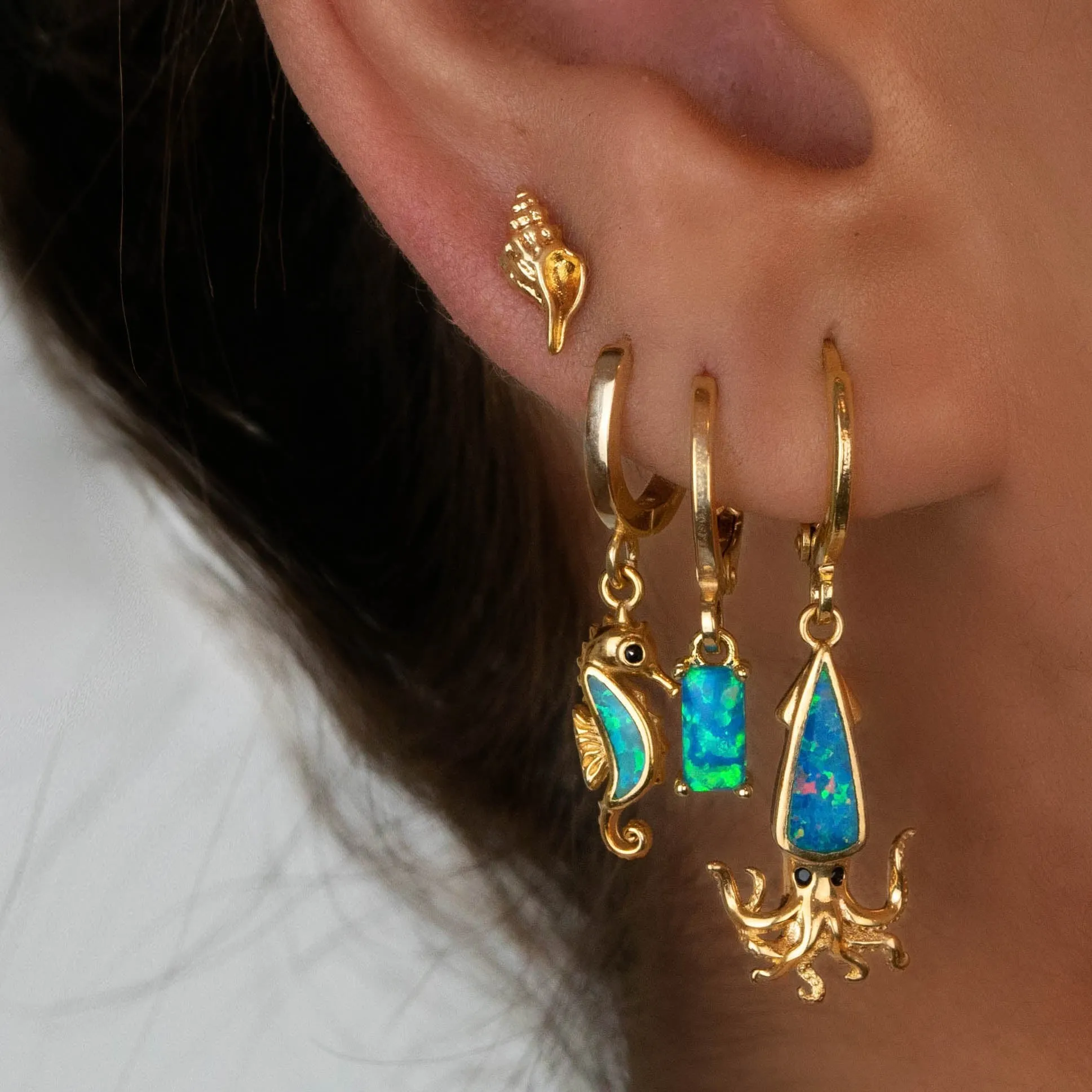 Conch Shell Stud